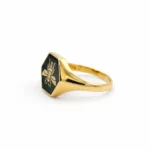 ÇITIR YÜZÜK (Arı Motifli)