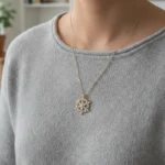 KAR TANESİ KOLYE - Görsel 2