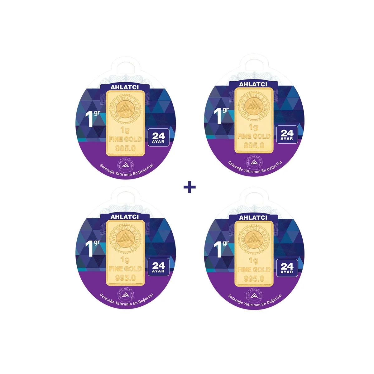 12111kx 24 Ayar (4g) KÜLÇE ALTIN - Görsel 1