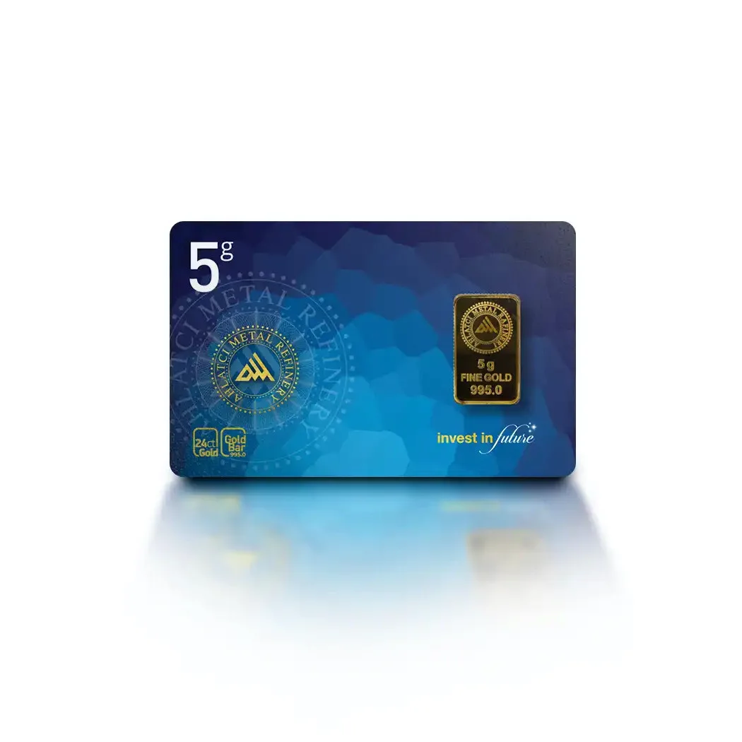 1211xkc 24 Ayar (5g) KÜLÇE ALTIN - Görsel 1